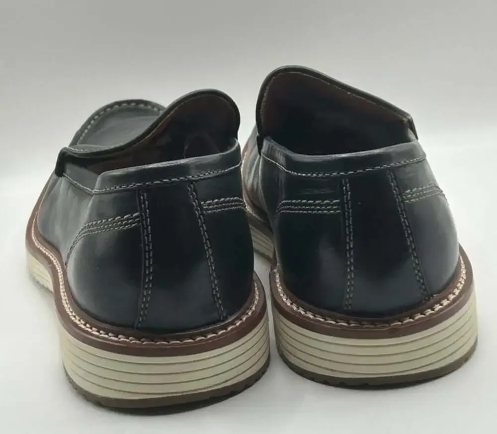 Johnston & Murphy Trufoam Leather Loafers Men's 10M - Picture 3 of 8